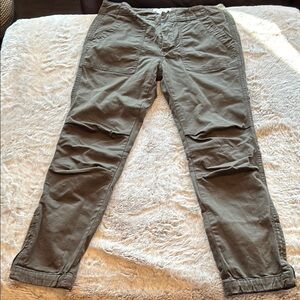 TNA Olive Green Utility Jogger Pants